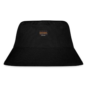 Black Strong School Nurse Melanin African Nurses - Stanley/Stella Recycled Bucket Hat - black - Front