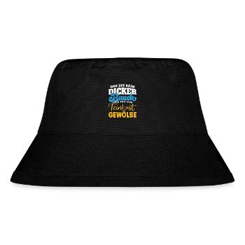 This is not a belly, this is a delicatessen vault - Stanley/Stella Recycled Bucket Hat - black - Front