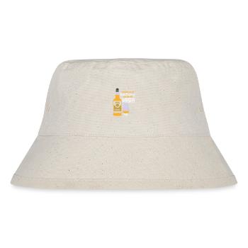 Bad Decisions Whiskey Sayings - Stanley/Stella Recycled Bucket Hat - natural - Front