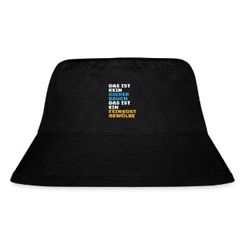 This is not a belly, this is a delicatessen vault - Stanley/Stella Recycled Bucket Hat - black - Front