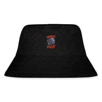 Ernsthaft im Bereich Diskusfische seit 1956 - Stanley/Stella recycelter Bucket Hat - Schwarz - Vorne