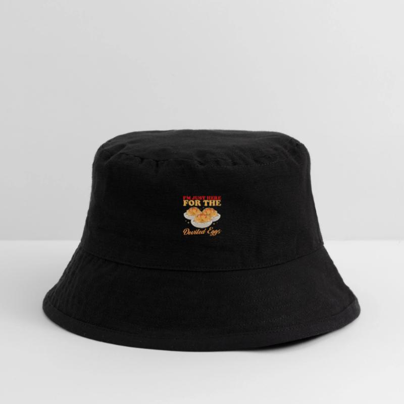 Gefüllte Eier Stuffed Deviled Eggs Geschenk Stanley/Stella recycelter Bucket Hat