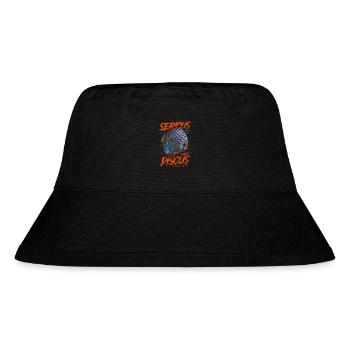 Ernsthaft im Bereich Diskusfische seit 1973 - Stanley/Stella recycelter Bucket Hat - Schwarz - Vorne