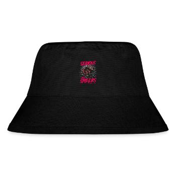 Ernsthaft über Spinnen Haustier Vogelspinne geboren 1968 - Stanley/Stella recycelter Bucket Hat - Schwarz - Vorne