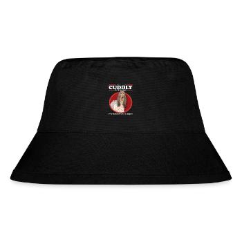 Afghan Greyhound Gift - Stanley/Stella Recycled Bucket Hat - black - Front