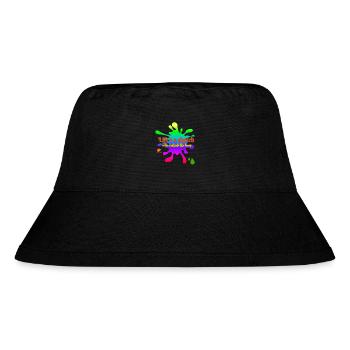 Life's a sketch - draw outside the lines - Stanley/Stella Recycled Bucket Hat - black - Front