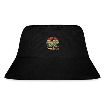 Jahrgang 2006 Retro 2006 Geburtstagsgeschenk - Stanley/Stella recycelter Bucket Hat - Schwarz - Vorne
