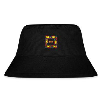 Zodiac sign Aries - Stanley/Stella Recycled Bucket Hat - black - Front