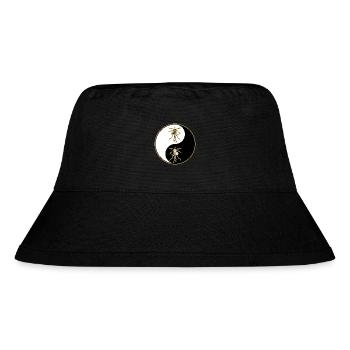 Shaman dancing in Yin Yang - Stanley/Stella Recycled Bucket Hat - black - Front