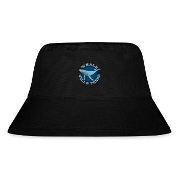Whale Hello There - Whale - Humpback Whale - Marine Mammal - Stanley/Stella Recycled Bucket Hat - black - Front