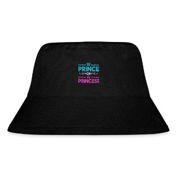Gender Reveal - Stanley/Stella recycelter Bucket Hat - Schwarz - Vorne
