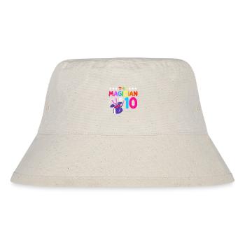 wizard magic magician - Stanley/Stella Recycled Bucket Hat - natural - Front