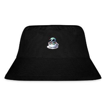 Alien Alien Coffee Drinker Caffeine - Stanley/Stella Recycled Bucket Hat - black - Front
