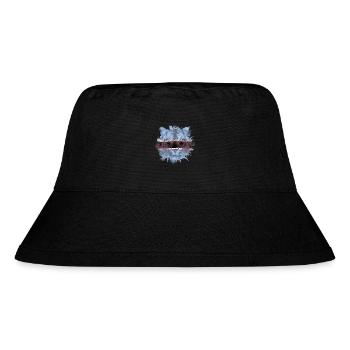 Botswana - Stanley/Stella recycelter Bucket Hat - Schwarz - Vorne