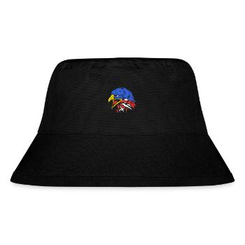 Fourth of July National Colors National Day United States - Stanley/Stella Recycled Bucket Hat - black - Front