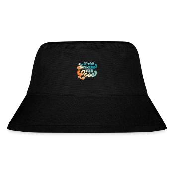 If You Snooze You Lose - Stanley/Stella recycelter Bucket Hat - Schwarz - Vorne