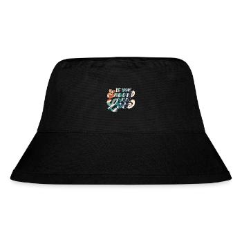 If You Snooze You Lose - Stanley/Stella recycelter Bucket Hat - Schwarz - Vorne