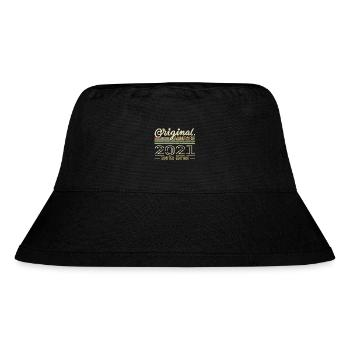 2021 Retro Birthday 2021 Original 2021 Vintage - Stanley/Stella Recycled Bucket Hat - black - Front