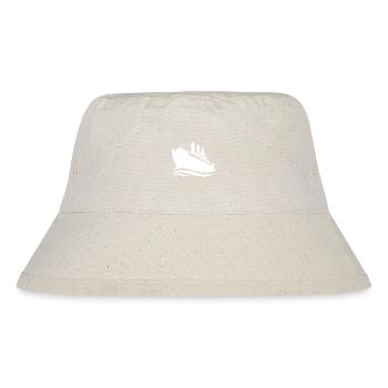 Kreuzfahrt Kreuzfahrtschiff - Stanley/Stella recycelter Bucket Hat - Naturweiß - Vorne