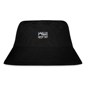 If you're not first, you're last racing - Stanley/Stella Recycled Bucket Hat - black - Front