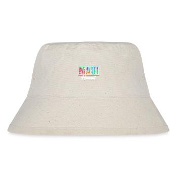 Maui Hawaii Hawaiian - Stanley/Stella Recycled Bucket Hat - natural - Front