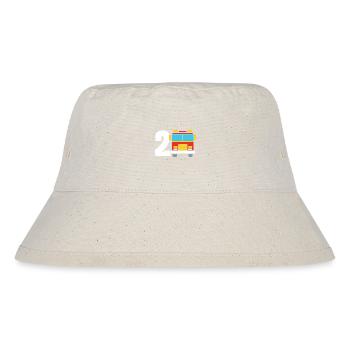Fire engine children's birthday party - Stanley/Stella Recycled Bucket Hat - natural - Front