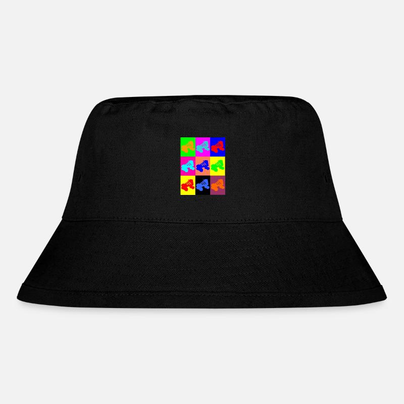rool - Stanley/Stella recycelter Bucket Hat - Schwarz
