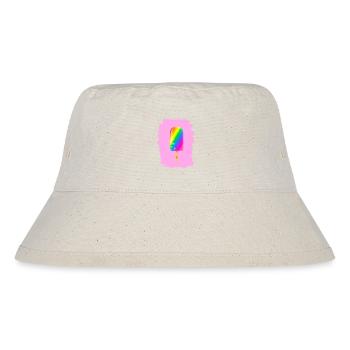 Glace de licorne - Bob recyclé Stanley/Stella - blanc naturel - Devant