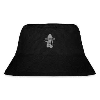 Saunaclub - Stanley/Stella recycelter Bucket Hat - Schwarz - Vorne