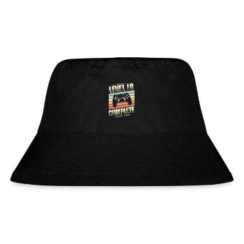 18th Birthday Level 18 Complete Limited Edition - Stanley/Stella Recycled Bucket Hat - black - Front