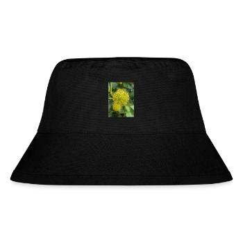 Persischer Efeu (Kolchischer Efeu) - Stanley/Stella recycelter Bucket Hat - Schwarz - Vorne