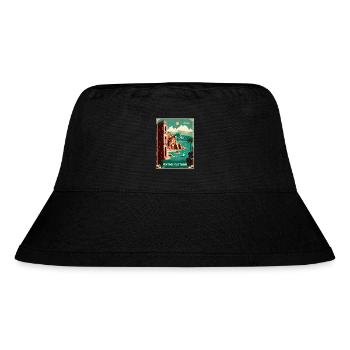 Vintage Clothing Coast - Stanley/Stella recycelter Bucket Hat - Schwarz - Vorne