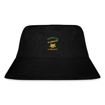 MAMMA MIA I DEMECIATO BASILIKUM ! - Stanley/Stella recycelter Bucket Hat - Schwarz - Vorne