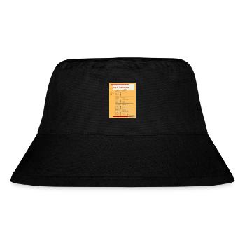 Vaccination protocol - Stanley/Stella Recycled Bucket Hat - black - Front
