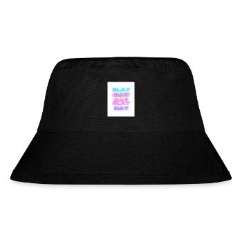 cold smooth tasty 13 - Stanley/Stella recycelter Bucket Hat - Schwarz - Vorne