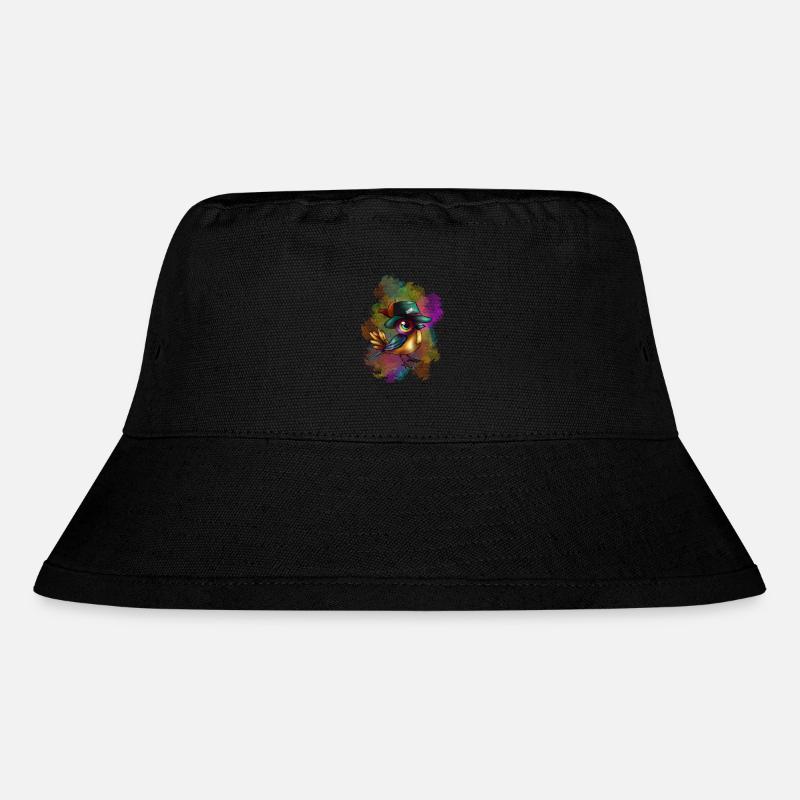 Bird - Stanley/Stella Recycled Bucket Hat - black