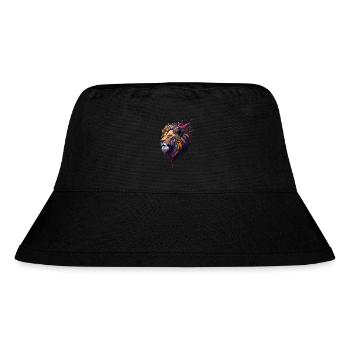 Color Lion - Stanley/Stella recycelter Bucket Hat - Schwarz - Vorne