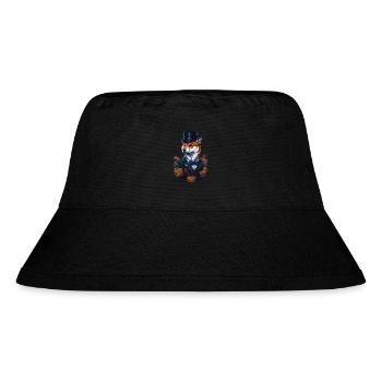 Shiba Inu Hat Crypto Coin Dogecoin Meme Funny - Stanley/Stella Recycled Bucket Hat - black - Front