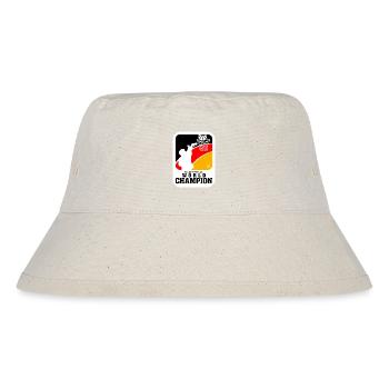 GERMANY BASKETBALL WOLRD CHAMPION 2023 - Stanley/Stella recycelter Bucket Hat - Naturweiß - Vorne