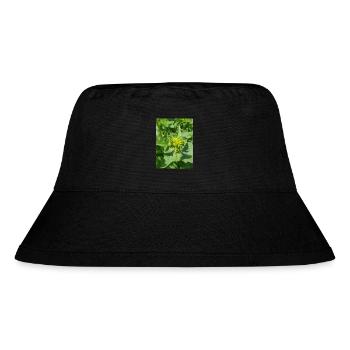 black mustard (in german Schwarzer Senf) - Stanley/Stella Recycled Bucket Hat - black - Front