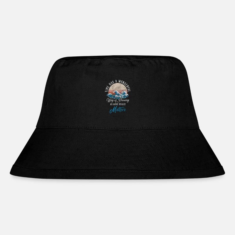Clock Life Art - Stanley/Stella Recycled Bucket Hat - black