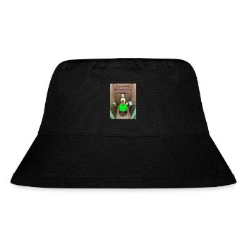 If you think that you have a bad day.. - Stanley/Stella Recycled Bucket Hat - black - Front