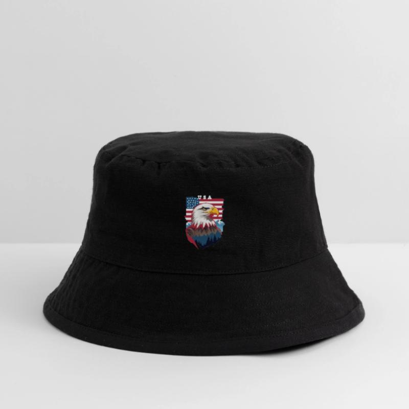 Bald eagle Stanley/Stella Recycled Bucket Hat