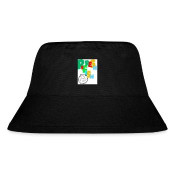 Refresh Fish. Refreshing the fish. - Stanley/Stella Recycled Bucket Hat - black - Front