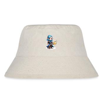 Sorceress Fantasy Illustration - Stanley/Stella Recycled Bucket Hat - natural - Front