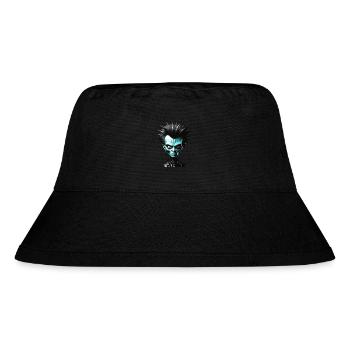 Green Freak - Stanley/Stella recycelter Bucket Hat - Schwarz - Vorne