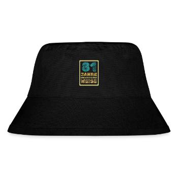 Wisdom 81 - Stanley/Stella Recycled Bucket Hat - black - Front