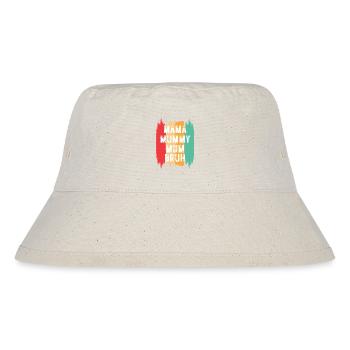 Mama Mummy Mum Bruh - Stanley/Stella Recycled Bucket Hat - natural - Front