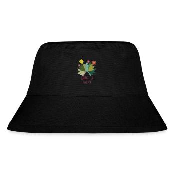 Happy Mother's Day - Stanley/Stella Recycled Bucket Hat - black - Front