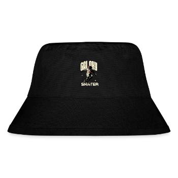 Galaxy Skater im Weltraum - Stanley/Stella recycelter Bucket Hat - Schwarz - Vorne